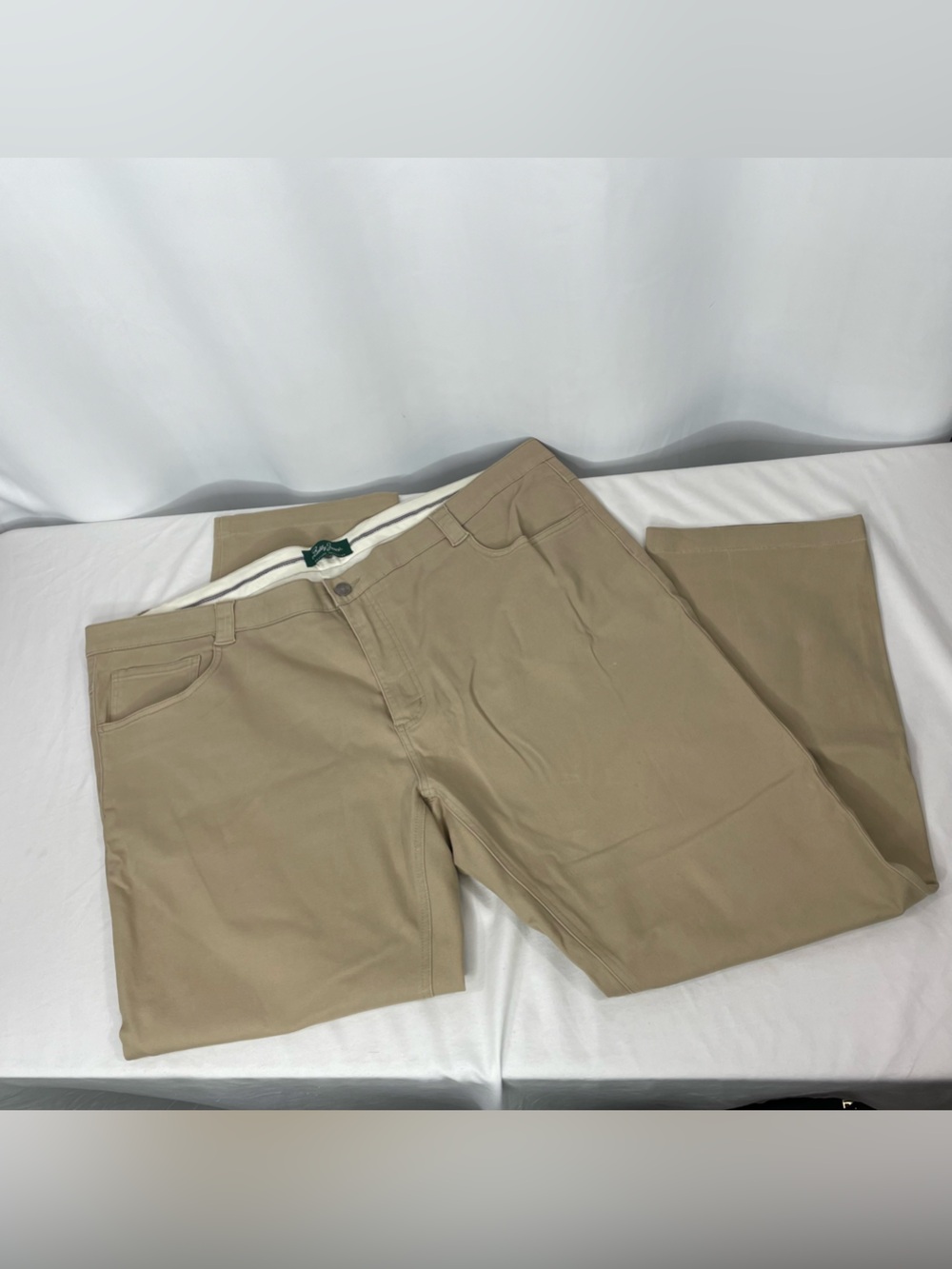 Bobby Jones Signature Khaki Stretch Golf Chino Pants Men’s 44x29